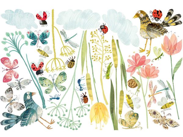 meadow wallsticker