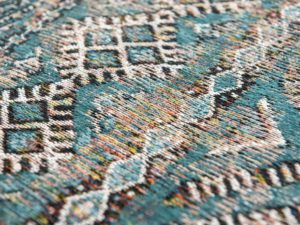 kilim zemmuri blue detail1