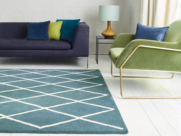 albany diamond teal 1 4 room