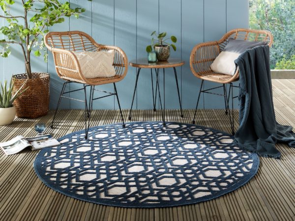 piatto oro blue room