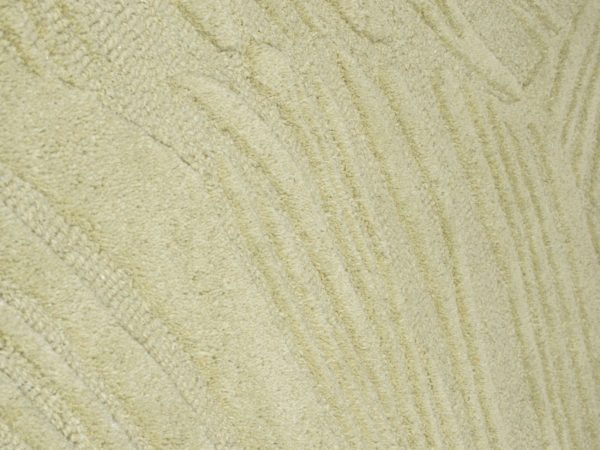 solace lino leaf sage detail